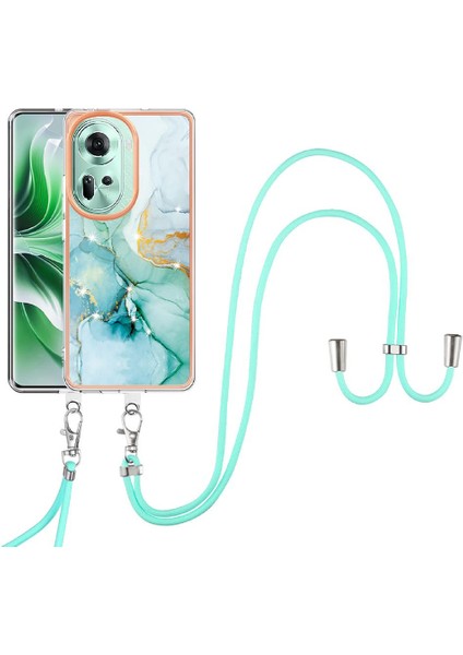 Oppo Oppo 11 5g Için Kılıf Anti-Scratch Yumuşak Tampon Crossbody Kordon Askısı (Yurt Dışından)