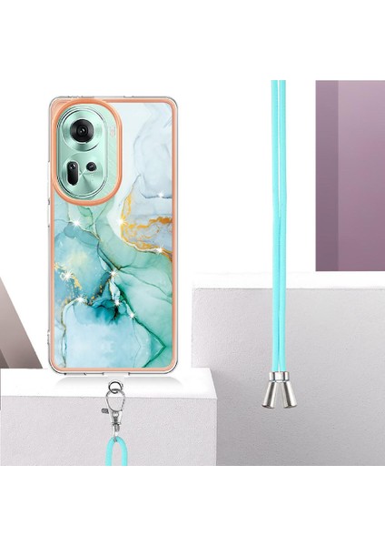 Oppo Oppo 11 5g Için Kılıf Anti-Scratch Yumuşak Tampon Crossbody Kordon Askısı (Yurt Dışından)