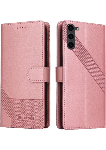 Samsung Galaxy S23 Artı Üç Kart Yuvaları Premium Deri Için Flip Case (Yurt Dışından)