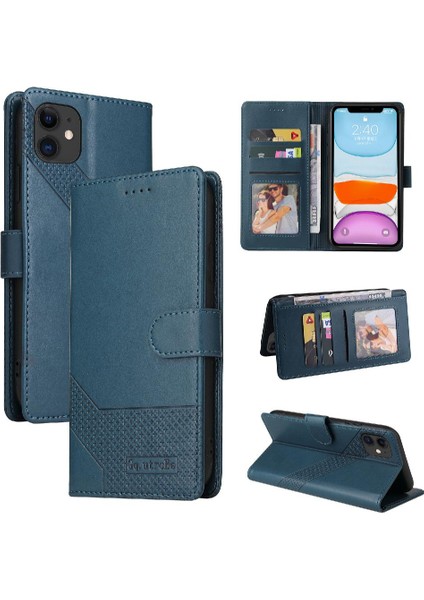 Iphone 11 Için Flip Case Üç Kart Yuvaları Kickstand Premium Deri (Yurt Dışından) fırsatları