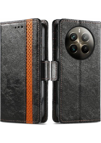 Realme 12 Pro Artı Çoklu Kart Yuvası Ekleme Çok Renkli Için Flip Case (Yurt Dışından)