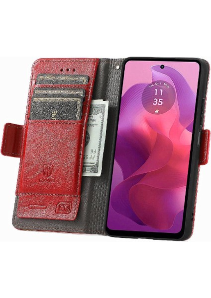Motorola Moto G24 4g Cüzdan Iş Için Flip Case Çok Renkli Çoklu Kart (Yurt Dışından) indirimleri