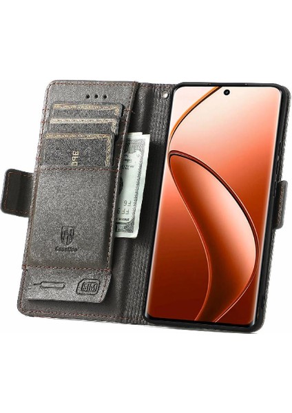 Realme 12 Pro Artı Çoklu Kart Yuvası Ekleme Çok Renkli Için Flip Case (Yurt Dışından)