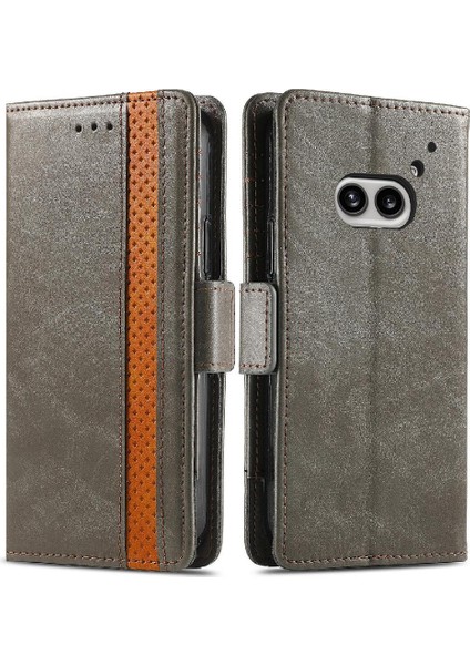 Nothing Flip Case Telefon 2A Çok Renkli Iş Ekleme Cüzdan Yuvası (Yurt Dışından)