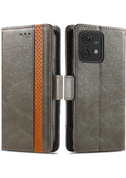 Motorola Moto Kenar 40 Neo Çoklu Kart Yuvası Iş Cüzdan Için Flip Case (Yurt Dışından)
