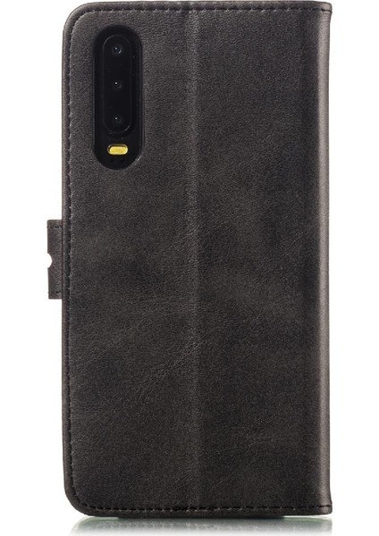Huawei P30 Manyetik Kapatma Kabartmalı Kickstand Kartı Için Cüzdan Kılıf (Yurt Dışından) indirimleri