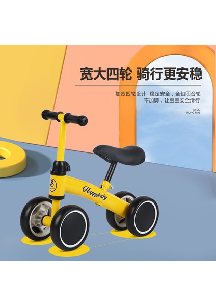 Çocuk Denge Bisikleti, Scooter, Çocuk Pedalsız Scooter, Dört Tekerlekli Denge Bisikleti (Yurt Dışından)
