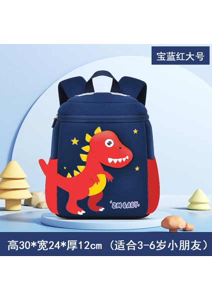 Yeni Dinozor Karikatür Okul Çantası Boys Için 3-6 Yaşında Anaokulu Bebek Okul Çantası Hafif Kız Sırt Çantası Mini Sırt Çantası (Yurt Dışından)