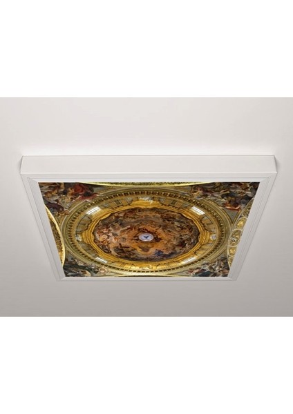 60X60 LED Panel Aydınlatma Armatür Avize Sıva Üstü Desenli Tekli 46510633SU