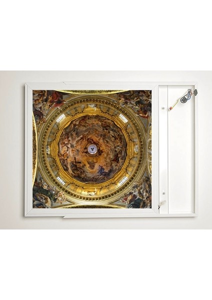 60X60 LED Panel Aydınlatma Armatür Avize Sıva Üstü Desenli Tekli 46510633SU