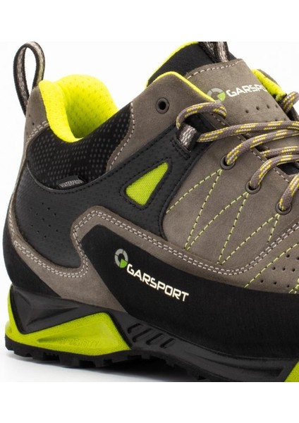 Garsport Mountain Tech Low Outdoor Wp Erkek Antrasit/yeşil Vıbram Waterproof Ayakkabı fırsatları