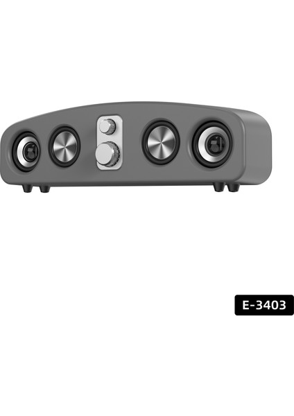 E3403 Bluetooth Hoparlör Retro Taşınabilir Ses Plug-In Radyo Ev Bilgisayarı Masaüstü Kablosuz Derin Bas Hoparlörü (Yurt Dışından)