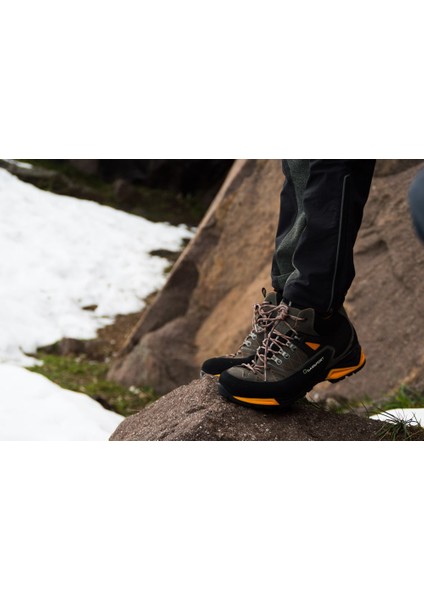 Garsport Mountain Tech Mıd Outdoor Wp Erkek Antrasit/turuncu Vıbram Waterproof Bot fiyatları