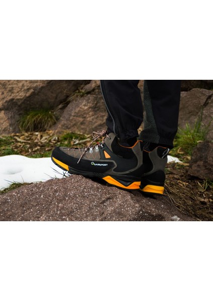 Garsport Mountain Tech Mıd Outdoor Wp Erkek Antrasit/turuncu Vıbram Waterproof Bot modelleri