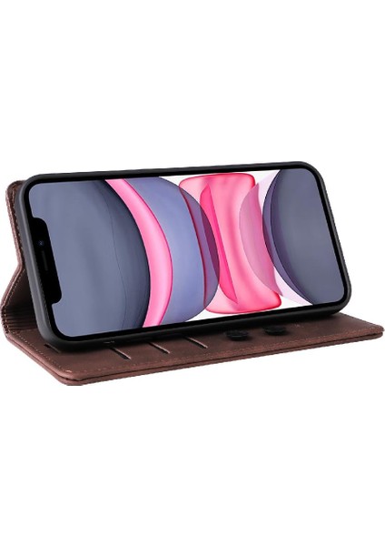 Iphone 11 Için Flip Case Cüzdan Kapak Çevirin Kılıf Darbeye Basit (Yurt Dışından) indirimleri