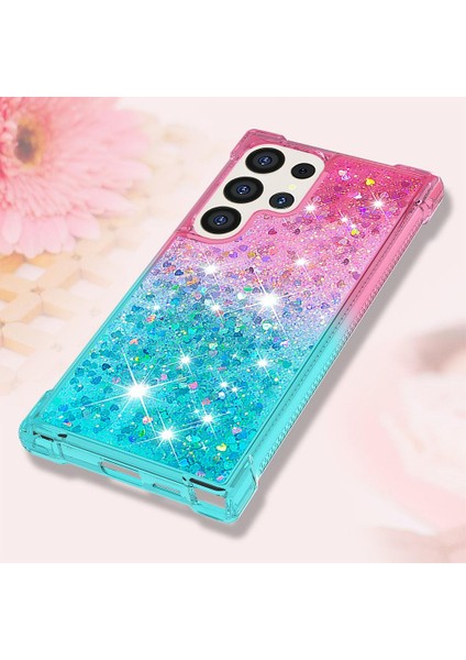 Samsung Galaxy S24 Ultra 5g Akan Sparkle Hareketli Kapak Temizle (Yurt Dışından)