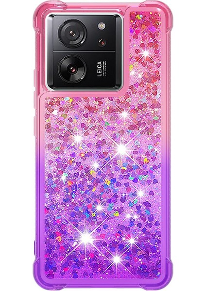 Xiaomi 13T/13T Pro Sıvı Glitter Komik Bling Parlak Kristal Kapak (Yurt Dışından) fırsatları