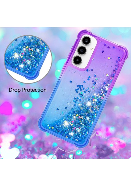 Samsung Galaxy A35 5g Akan Sparkle Hareketli Kapak Temizle Tampon (Yurt Dışından)