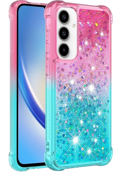 Samsung Galaxy Case 5g Için Komik Bling Parlak Kristal Sıvı Glitter (Yurt Dışından)