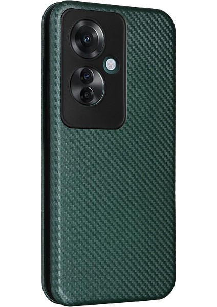 Kart Tutucu Kickstand Manyetik Karbon ile Oppo Oppo 11F 5g Için Kılıf (Yurt Dışından) fırsatları