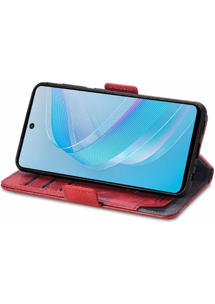 Infinix Akıllı 8 Cüzdan Iş Ekleme Çoklu Kart Yuvası Için Flip Case (Yurt Dışından)