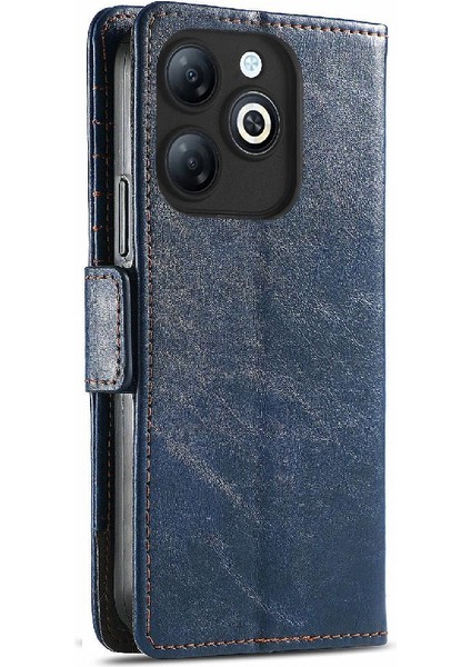 Infinix Akıllı 8 Cüzdan Iş Ekleme Çoklu Kart Yuvası Için Flip Case (Yurt Dışından)