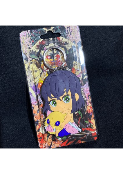 Demon Slayer Kimetsu No Yaiba Inosuke Silikon Anahtarlık