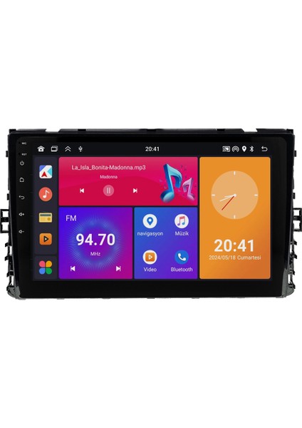 Volkswagen Polo (2017-2024) Android 14 Multimedya - 2 GB Ram - 32 GB Hafıza - Carplay CRV4579XP