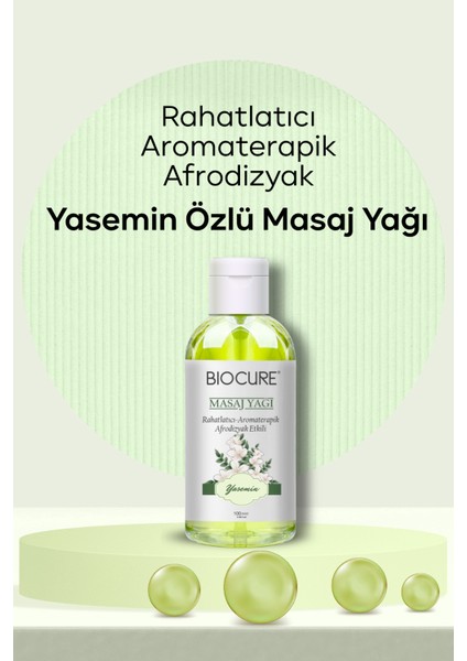 Rahatlatıcı-Aromaterapik Afrodizyak Etkili Masaj Yağı ve Vücut Bakım Yağı / Yasemin Özlü