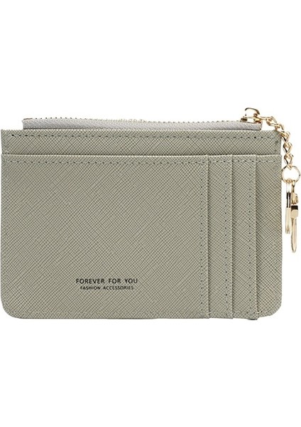 Yeni Taşınabilir Basit Çapraz Desenli Kısa Cüzdan (Yurt Dışından)