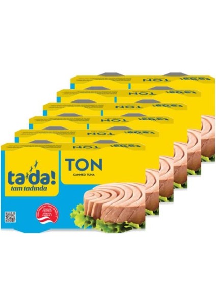 Ayçiçek Yağlı Ton Balığı 150 gr (6 Adet)