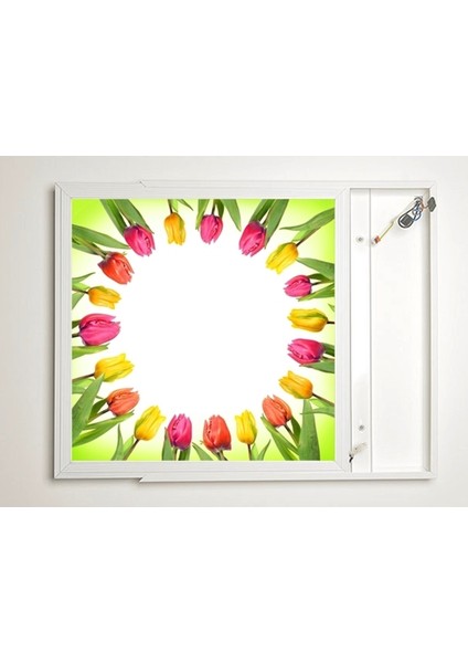 60X60 LED Panel Aydınlatma Armatür Avize Sıva Üstü Desenli Tekli 46510594SU