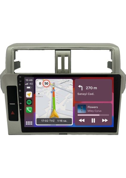 Toyota Prado (2014-2019) Android 14 Multimedya - 2 GB Ram - 32 GB Hafıza - Carplay CRV4555XP