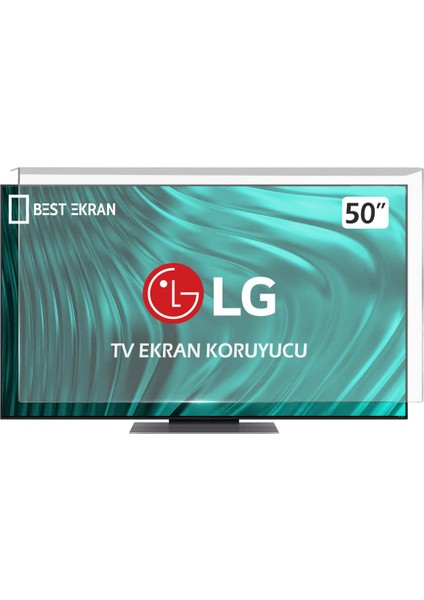 Lg 50UN81006LB Tv Ekran Koruyucu - Lg 50" Inç 127 Ekran Koruyucu LED Ultra Hd Webos Smart
