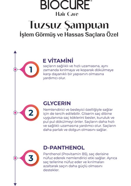 Tuzsuz Şampuan - Arındırıcı Günlük Saç Bakım Şampuanı / Parabensiz 500ML fiyatları