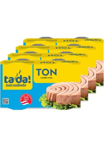 Ayçiçek Yağlı Ton Balığı 150 gr (4 Adet)