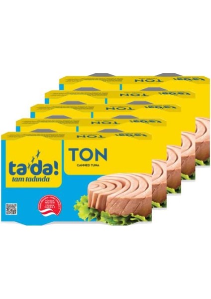 Ayçiçek Yağlı Ton Balığı 150 gr (5 Adet)