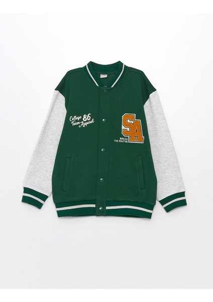 Lcw Kids Baskılı Erkek Çocuk Kolej Ceket