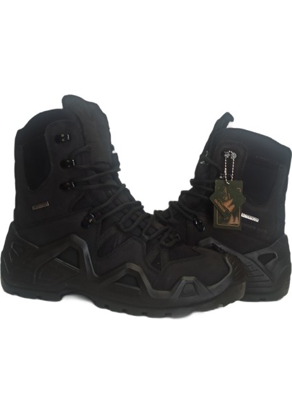 Kaplan Army Siyah Su Geçirmez Deri Erkek Bot 102 23005 V1 fırsatları