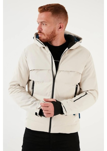 Jcotarwin Puffer Soğuk Geçirmez Erkek Mont Kaban Krem 12225287 V3 modelleri