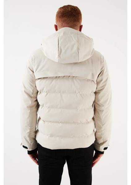 Jcotarwin Puffer Soğuk Geçirmez Erkek Mont Kaban Krem 12225287 V3 indirimleri