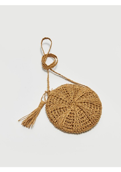 Lcw Accessorıes Hasır Kadın Çapraz Çanta modelleri