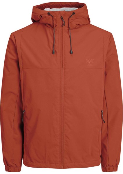 Jack & Jones Jorcamper Jacket Rüzgar Soğuk Geçirmez Erkek Mont Kiremit 12238877 V1