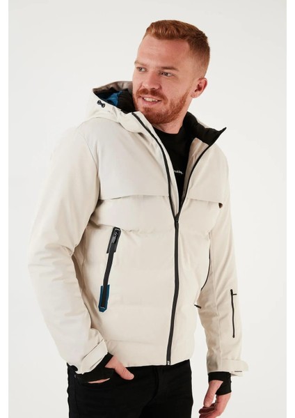 Jcotarwin Puffer Soğuk Geçirmez Erkek Mont Kaban Krem 12225287 V2 fiyatları