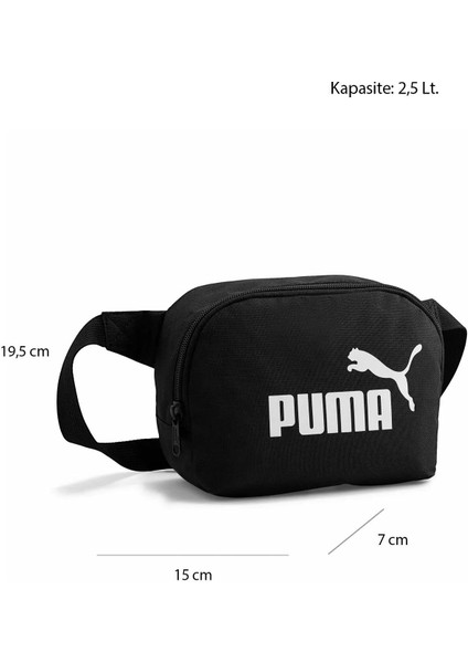 Phase Waist 2,5 Lt Unisex Bel Çantası Siyah 079954-10 v1