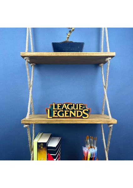 League Of Legends Yazı Logo Figür - Premium Koleksiyon Parçası fiyatları