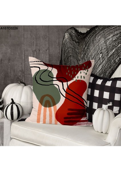 Kırlent Kılıf Çift Tarafı Baskılı Süet Kumaş fiyatları