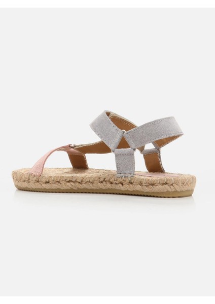 Yuta Pudra Kadın Espadril Sandalet modelleri