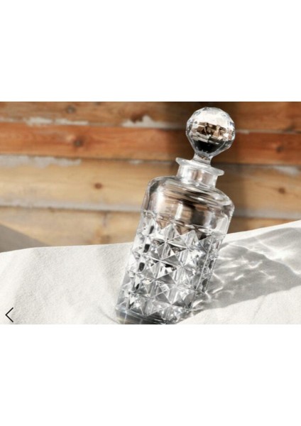 Crytalite Crystalite Diamond 650 ml Kristalin Viski Şişesi