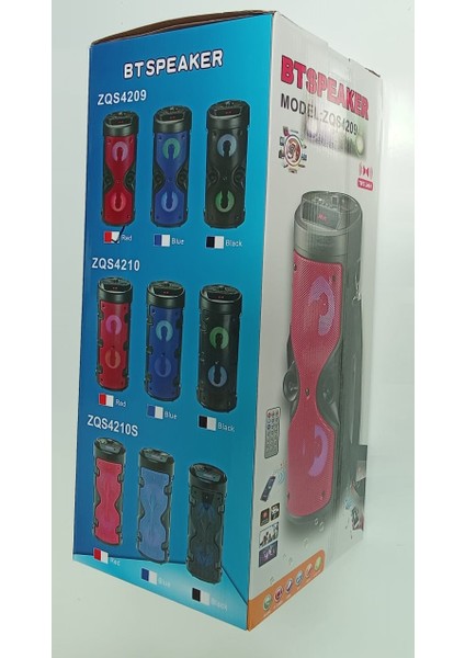 BT Speaker MODEL ZQS4210 Bluetooth Speaker